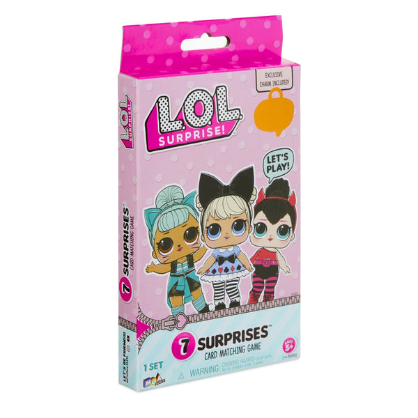 LOL Surprise: 7 Surprises Card Game With A Collectible Charm