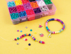 Make It Real Heishi Bead Jewelry Making Kit – Square Storage Box