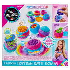 Cra-Z-Art Shimmer N Sparkle Rainbow Popping Bath Bomb Making Kit
