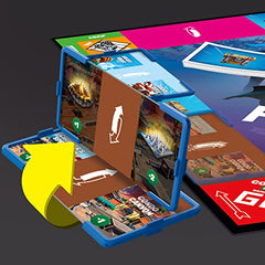 Hasbro Monopoly Fortnite Flip Edition Board Game for 4 Players