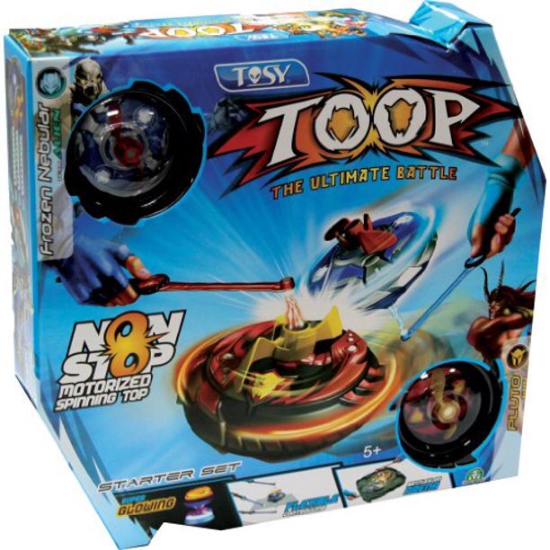 Tosy TOOP Lightning Top Battle Set | LED Spinning Battle Tops