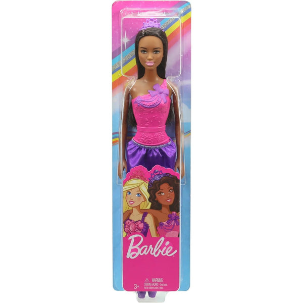 Barbie Dreamtopia Royal Brunette Princess Doll with Purple Skirt
