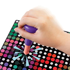 Make It Real Glow Dragon Stamp To Reveal DIY Dot Art Poster