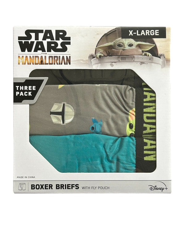 Briefly Stated Star Wars Men's Boxer Briefs 3-Pack