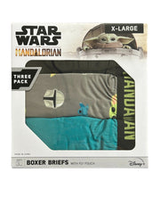 Briefly Stated Star Wars Men's Boxer Briefs 3-Pack