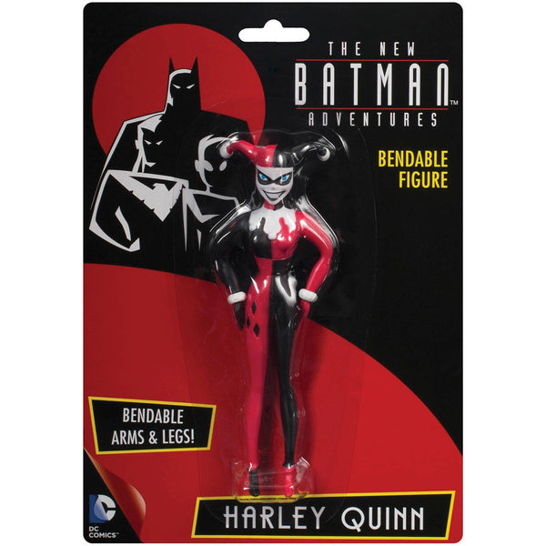 NJ Croce DC Comics Harley Quinn Bendable Action Figure — 5 Inch