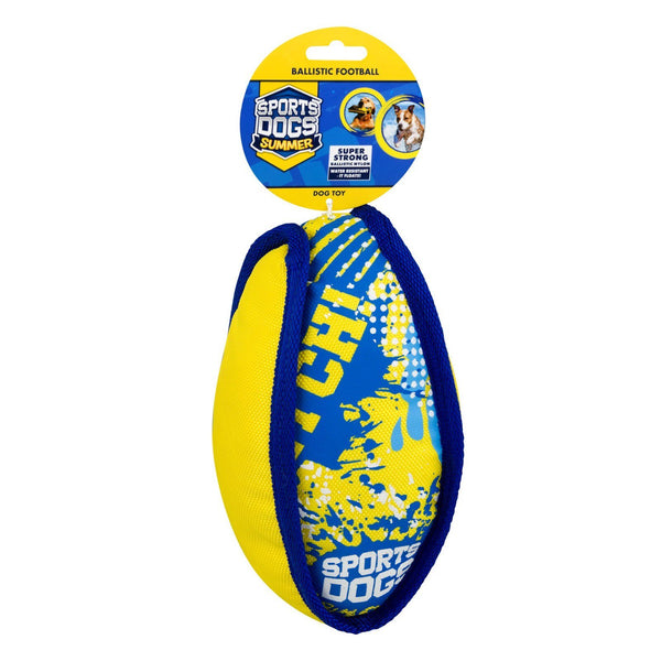 JAKKS Pacific Summer Ballistic Floating Football Dog Toy