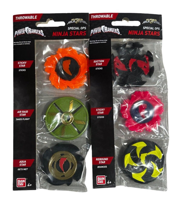 Bandai Power Rangers Super Ninja Steel Special Ops Ninja Stars