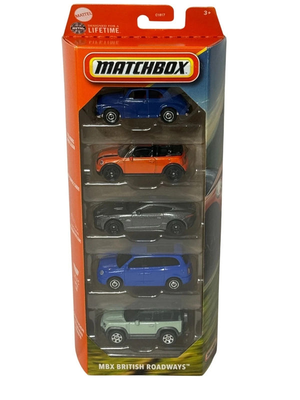 Matchbox MBX British Roadways 5-Pack Die-Cast Vehicles