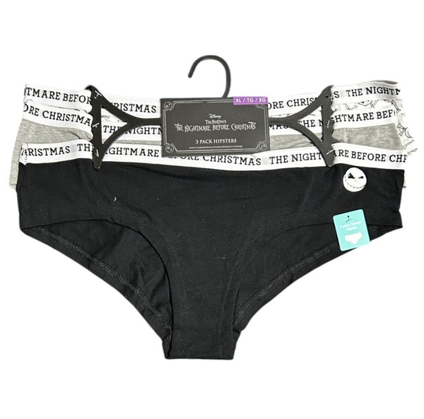 Disney Nightmare Before Christmas Hipster Underwear 3-Pack – Size XL