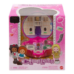 Polly Pocket Clueless Collector Compact with Micro Dolls & Car