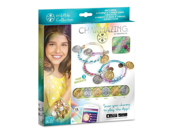Style Me Up! Charmazing All Wrapped Up Bracelet Kit – Wildlife Collection