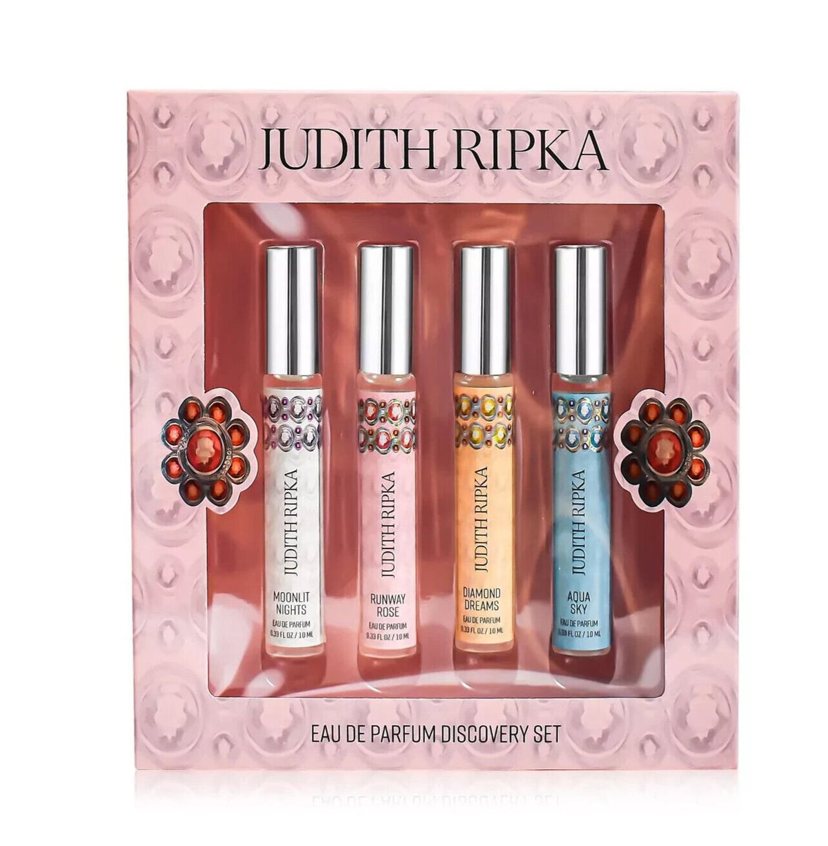 Judith Ripka Eau de Parfum Discovery Set | 4 x 0.33 fl oz Rollers