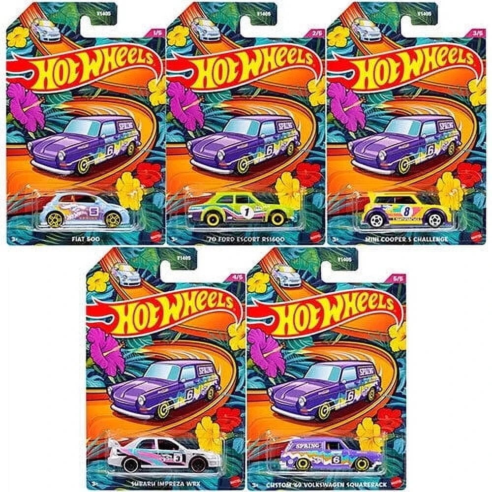 Hot Wheels Easter 2024 Collection – Set of 5 Die-Cast Cars