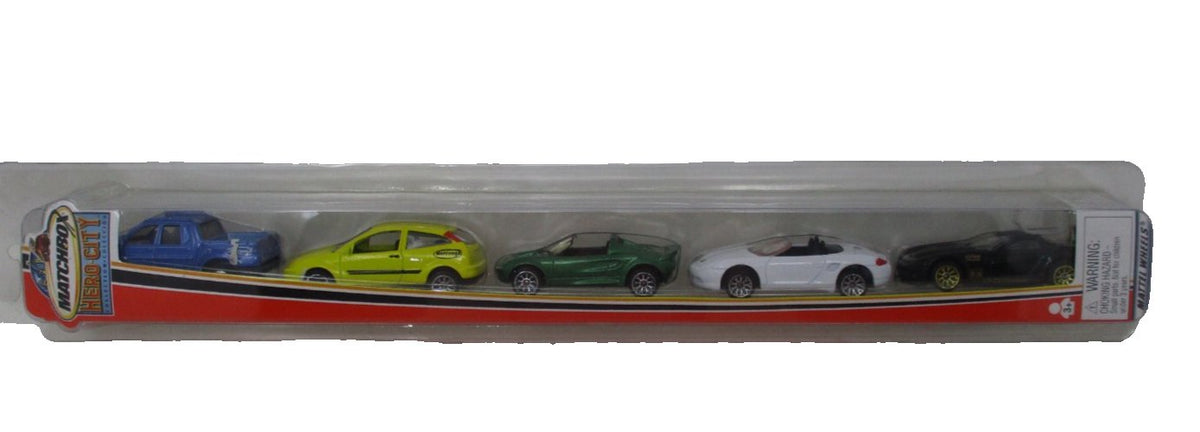 Matchbox Hero City 5-Pack Tube – Fast Pack Die-Cast Set