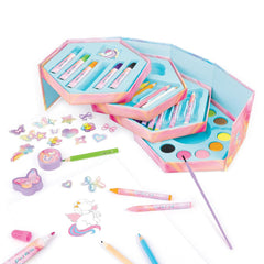 Make It Real Creative Heart Art Set – 68-Piece Studio Kit