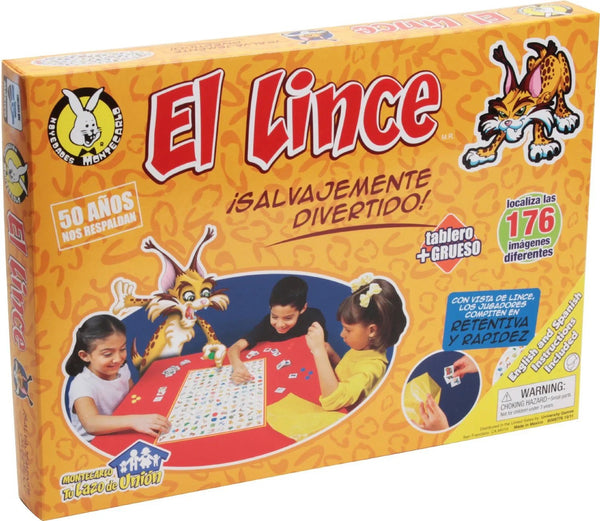 El Lince Spanish Board Game – Bilingual Family Matching Game