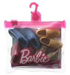 Mattel Barbie Ken Doll Shoe Pack – Multi-Style Accessory Set