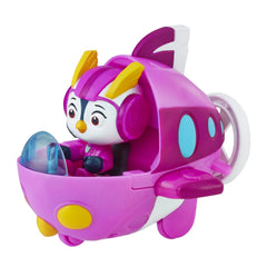 Hasbro Top Wing Penny Figure & Aqua Wing Vehicle Playset