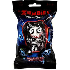 Zumbies The Walking Thread Priscilla Lucky Zombie Doll & Trading Card Keychain