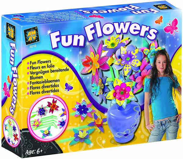 Amav Diamant Fun Flowers Kit – Creative Diamond Art Craft Set