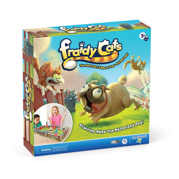 Playmonster Fraidy Cats Fun Kids Card Game for Ages 3+