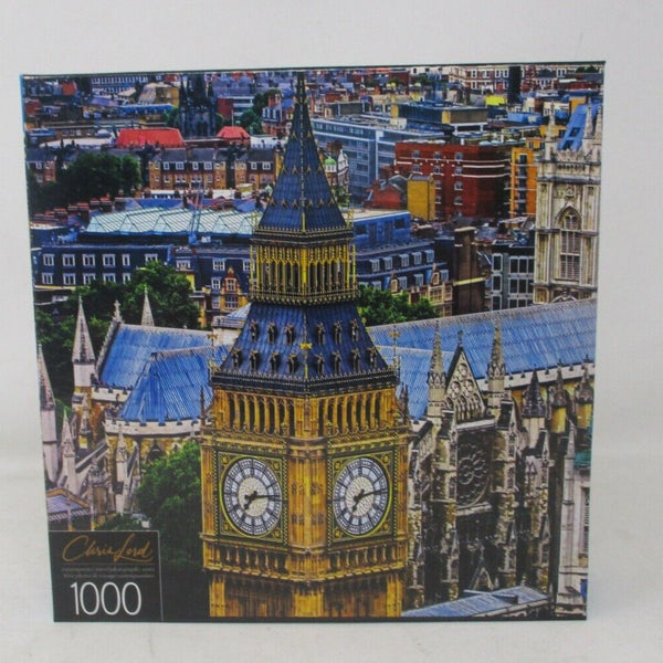 Chris Lord Big Ben & Westminster Abbey 1000-Piece Jigsaw Puzzle