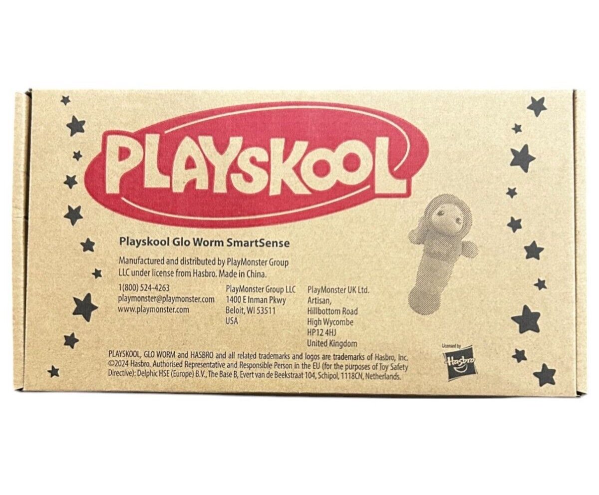 Playskool Glo Worm SmartSense Cry-Activated Baby Sleep Soother