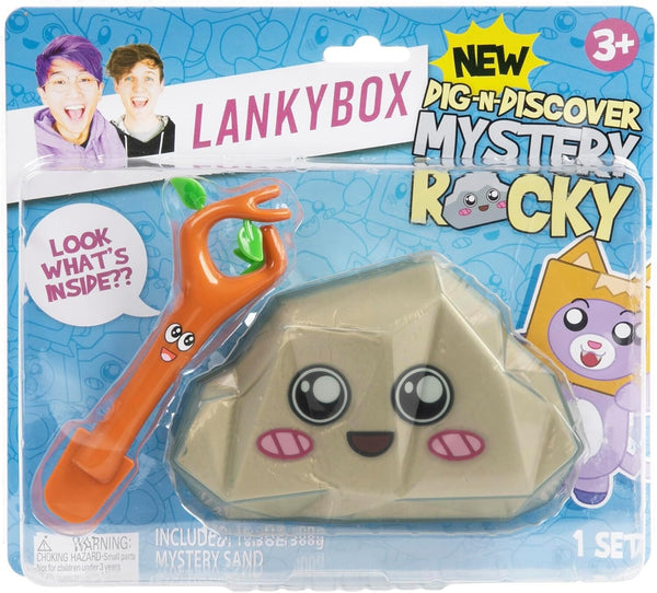 Bonkers LankyBox Dig-n-Discover Mystery Rocky Collectible Mini Figures