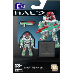 Halo Heroes Series 18 Spartan MK VII Collectible Mini Figure