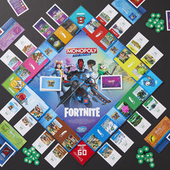 Hasbro Monopoly Flip Edition Fortnite Board Game | Ages 13+