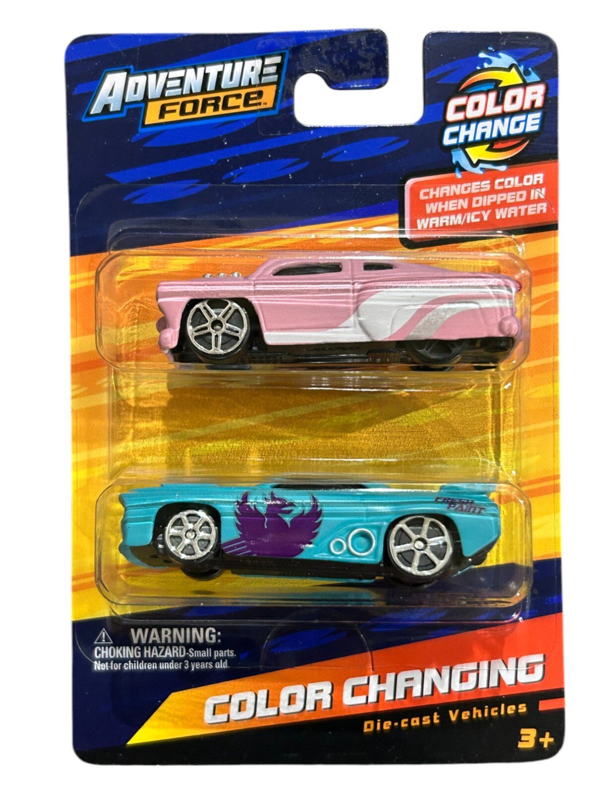 Maisto Adventure Force Color Changing Die-Cast Cars 2-Pack