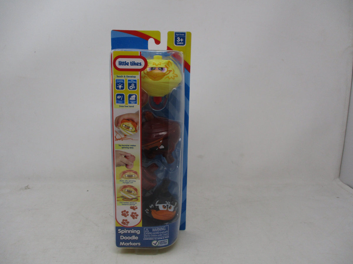 MGA Spinning Doodle Markers – Chick, Dog & Duck Art Set