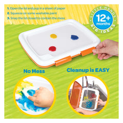 Crayola Washable Fingerpaint – Bilingual Toddler Set