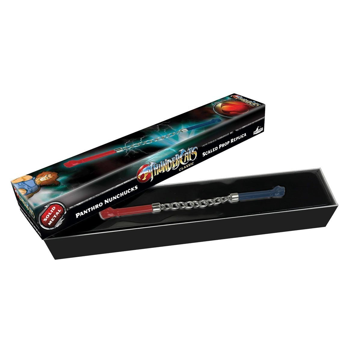 Factory Entertainment ThunderCats Panthro Nunchucks Scaled Metal Prop Replica