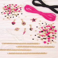 Make It Real Juicy Couture Crystal Bracelet Kit Bundle – Makes 15