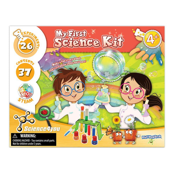 Science4you My First Science Kit – 26 Experiments for Kids 4+