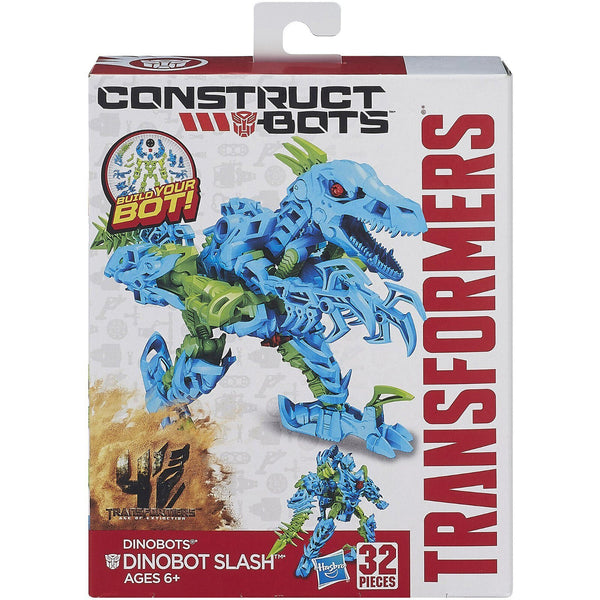 Hasbro Transformers Slash Dinobot Construct-Bots 32-Piece Set