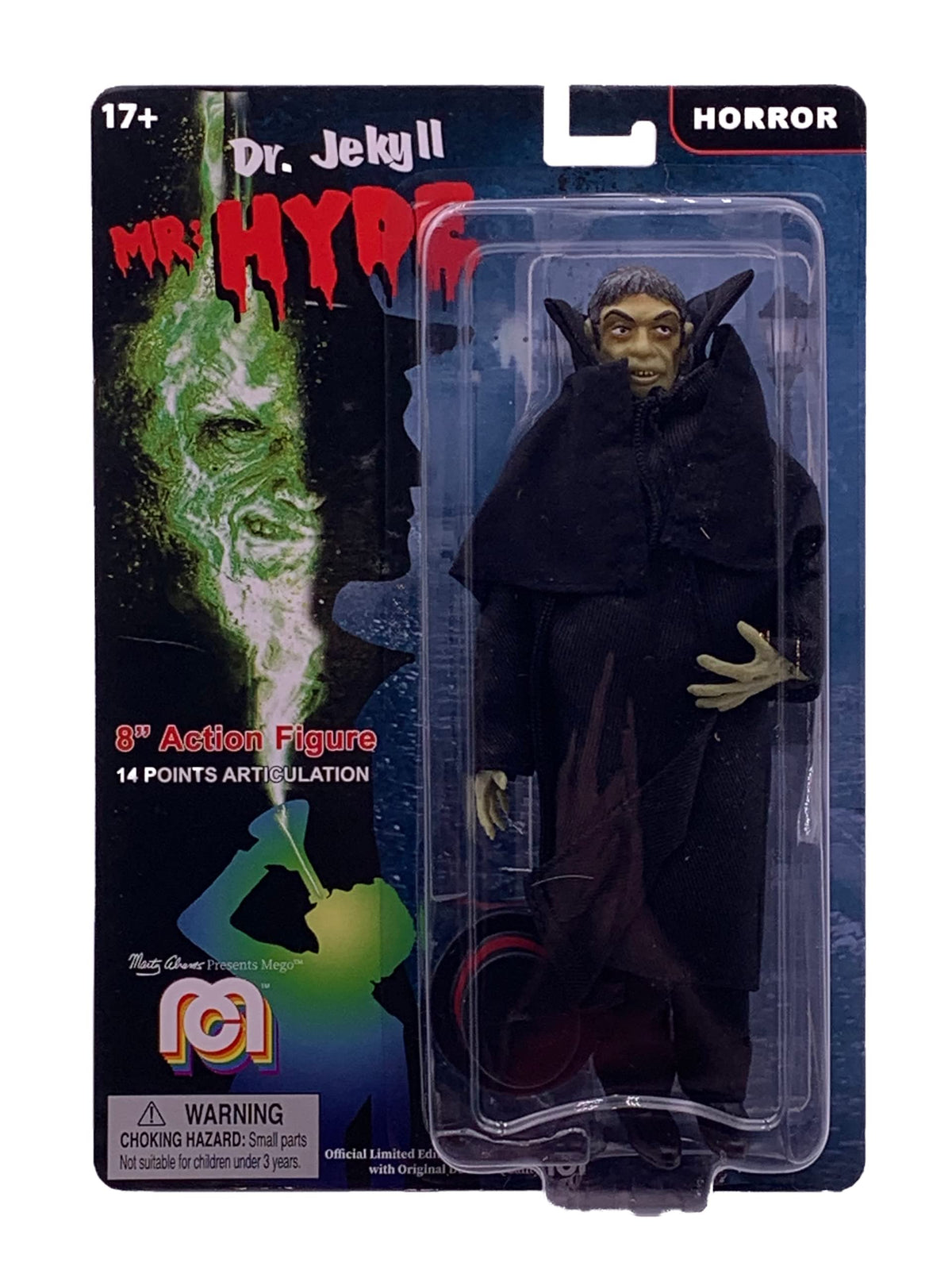 Mego Dr. Jekyll & Mr. Hyde 8" Retro Action Figure