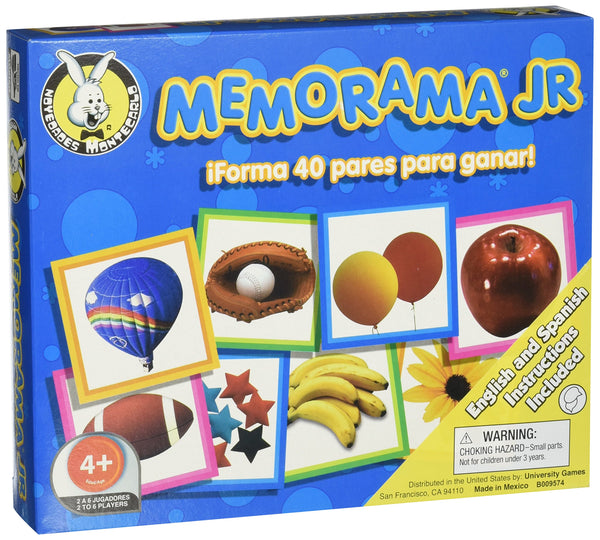 Memorama Jr. Bilingual Memory Matching Game for Kids