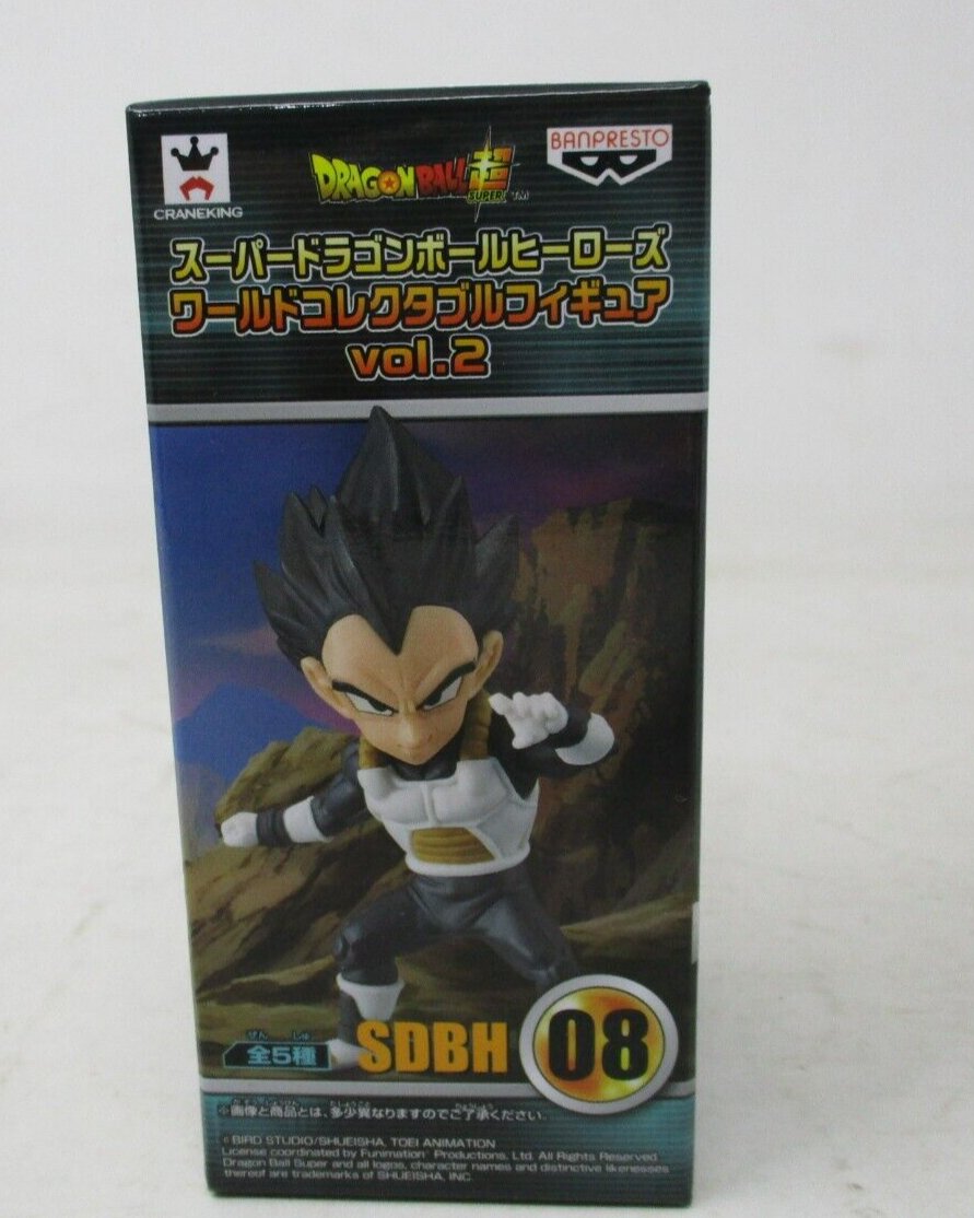 Banpresto Vegeta Xeno WCF Dragon Ball Heroes Mini Figure