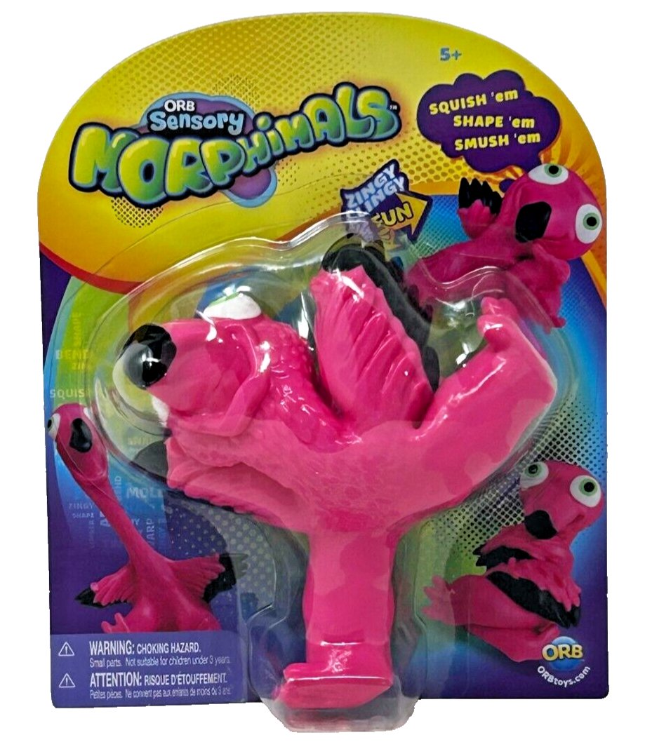 ORB Morphimals Flamingo Sensory Squish Toy