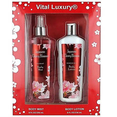 Vital Luxury Japanese Cherry Blossom Body Mist & Lotion Set