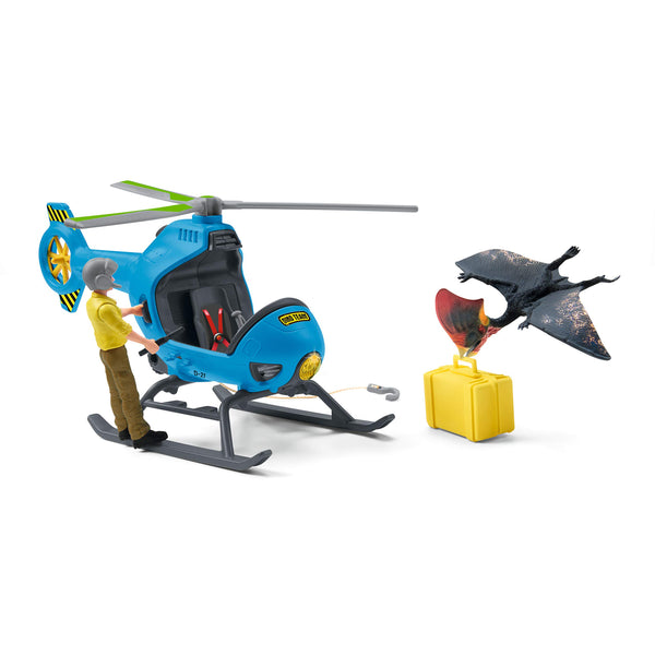 Schleich Dinosaur Air Attack Playset – Dino Adventure Set