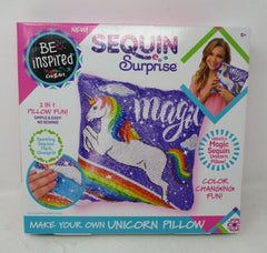 Cra-Z-Art Sequin Surprise Make Your Own Unicorn Pillow