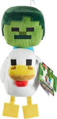 Mattel Minecraft Zombie Chicken Jockey 8-Inch Plush Stuffed Toy