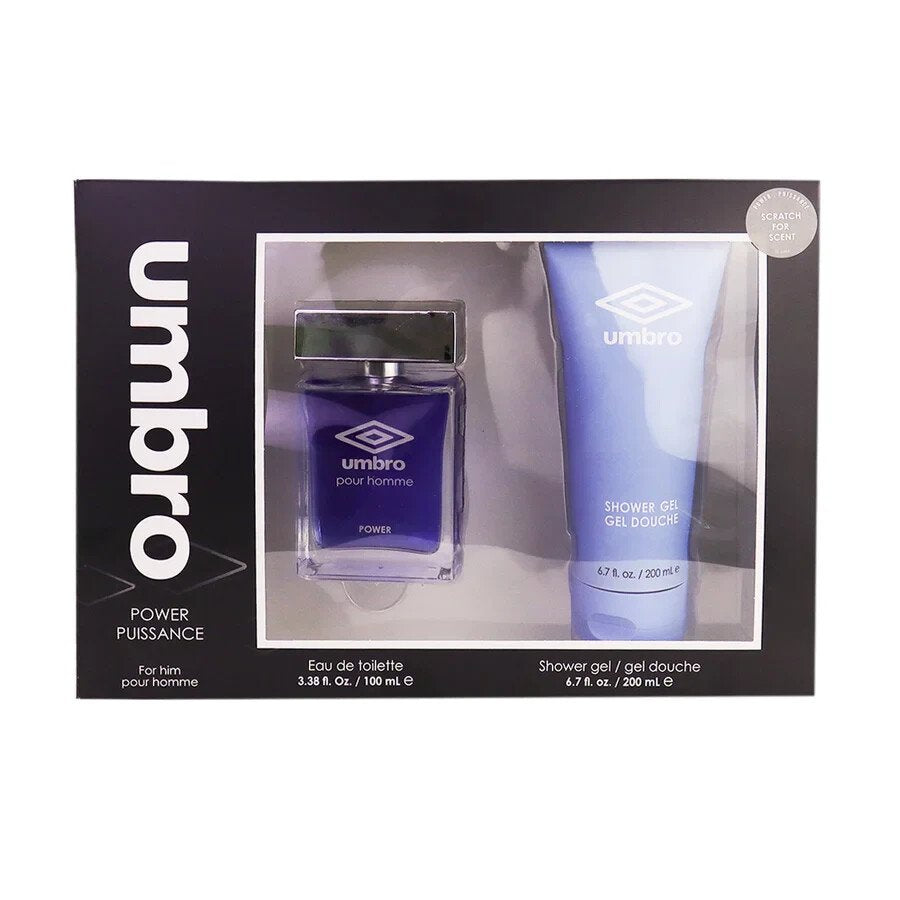 Umbro Power Men's Fragrance Gift Set – Eau de Toilette & Shower Gel
