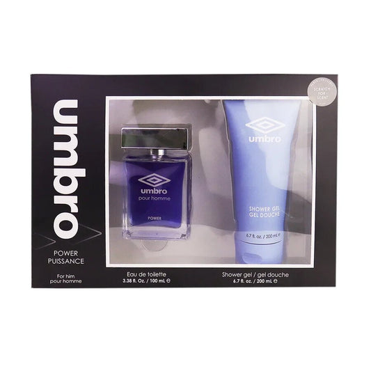 Umbro Power Men's Fragrance Gift Set – Eau de Toilette & Shower Gel