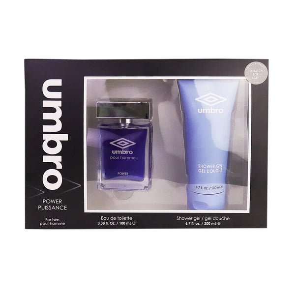 Umbro Power Men's Fragrance Gift Set – Eau de Toilette & Shower Gel