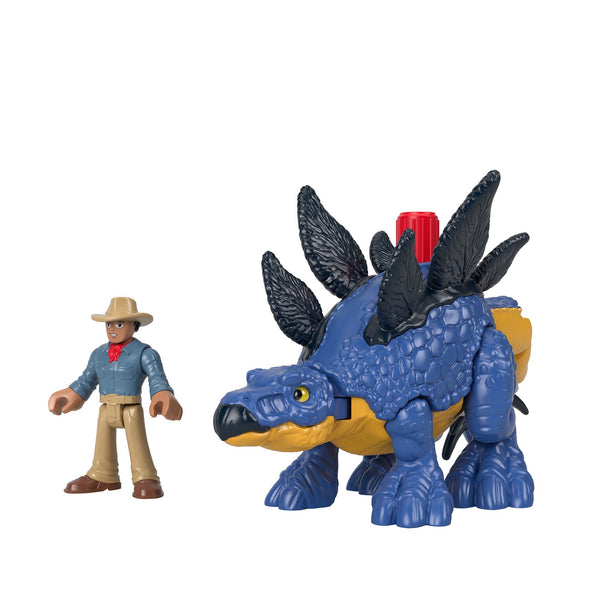 Imaginext Jurassic World Stegosaurus & Dr. Grant Figure Set